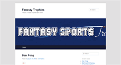 Desktop Screenshot of blog.fantasysportstrophies.com