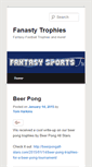 Mobile Screenshot of blog.fantasysportstrophies.com